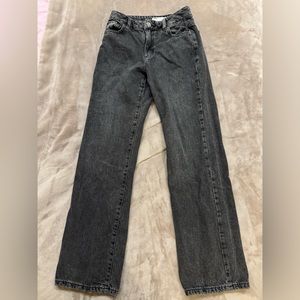 Garage 90s straight washed jeans